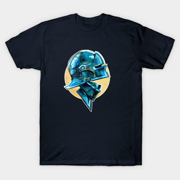 Helmet 1 T-Shirt by xaq